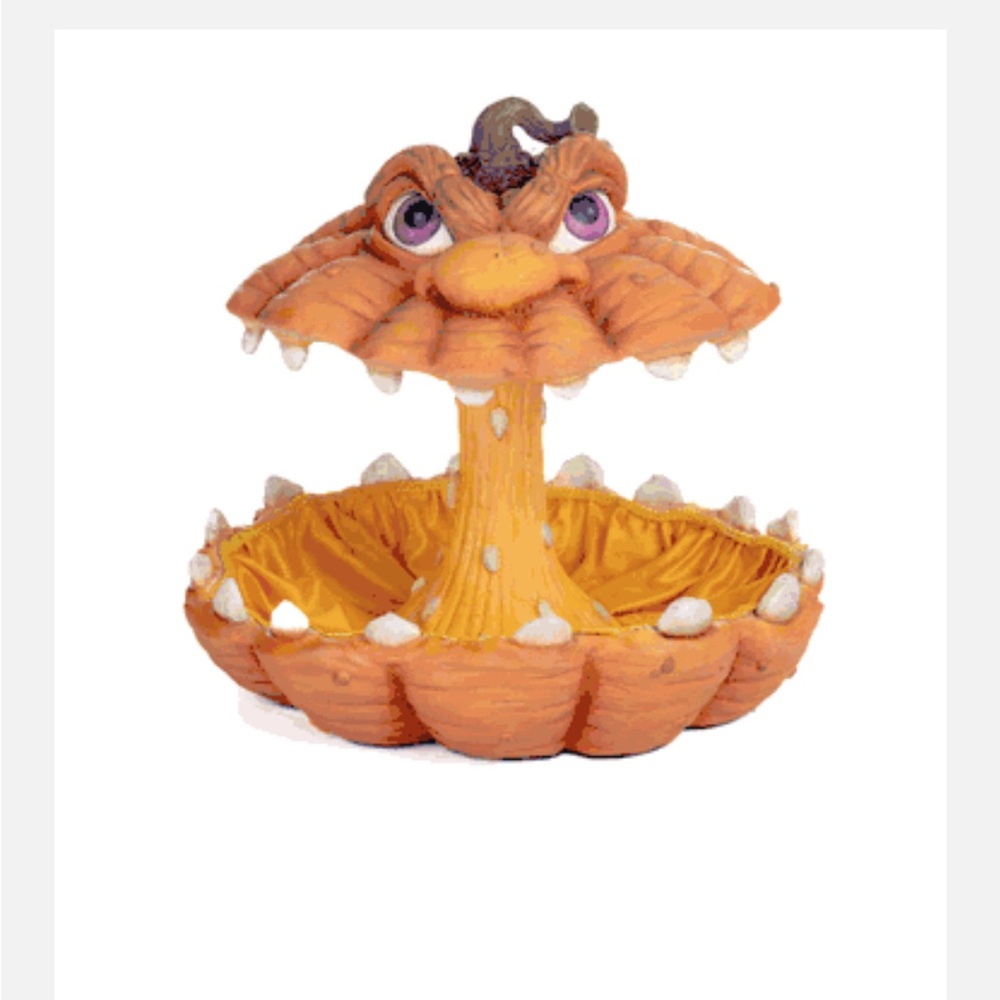 Katherine’s Collection 2023 “Oh My Gourd Pumpkin” Candy Bowl 12.5 $275